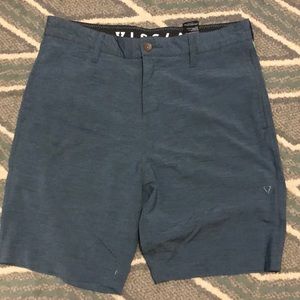 💥SALE💥 VISSLA clean blue gunmetal board shorts